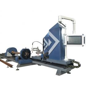 GC-8P Automatic Beveling Torch 8 Axis Metal CNC Plasma Tube Cutting Machine For Square And Circular Pipe