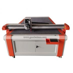 GC1625 Oscillating Knife Cutting Machine For Foam Leather Cutting