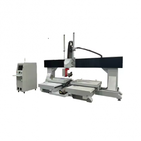 Duplex 5 Axis cnc router for engraving Chair back and armrests