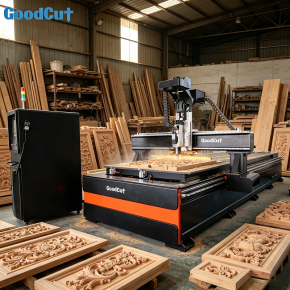 GC1328ATC 4*9feet Automatic Tool Changer CNC Router Machine for Wood