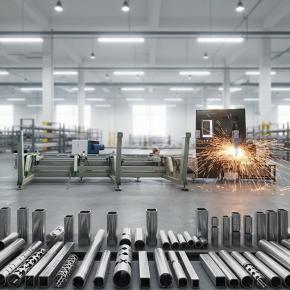 GC-FRA Fiber Laser Cutting Tube Machine with Auto loading