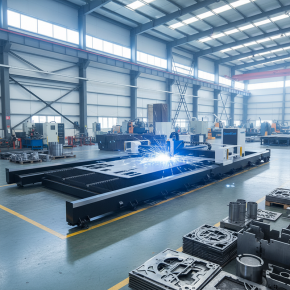 GC3012F New Model Ground Rail Fiber Laser Cutting Machine