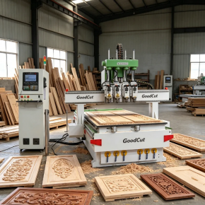 GC1325-P4 CNC Router Machine Multi Pneumatic Machine
