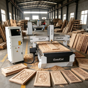 GC1325H Heavy Duty Frame CNC Router With Vaccum Table - 副本