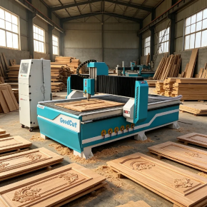 GC1325V CNC Router With Vacuum table