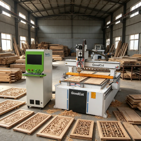 GC1325ATC Linear tool changer CNC Router For Cabinet Furniture Making